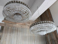 #8589-SUGG - Pair of Crystal Ceiling Mounts