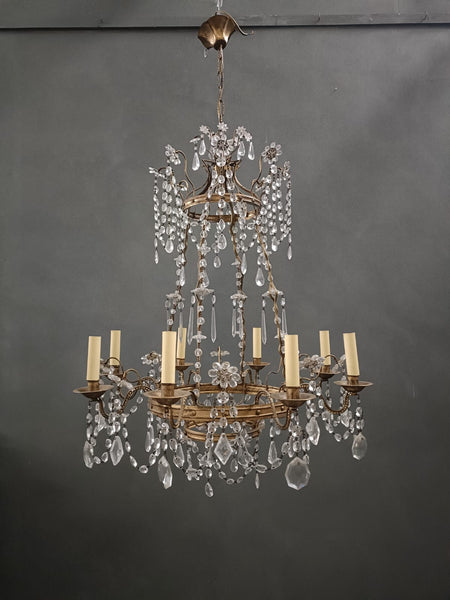 #8591-ACGG - Crystal Chandelier