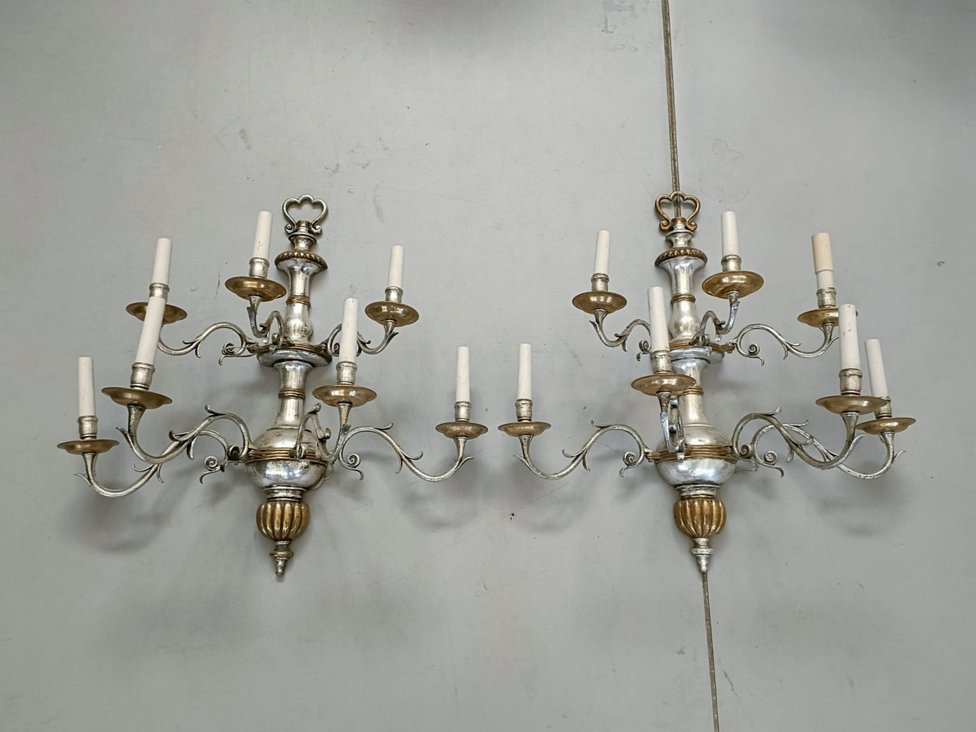 #8608-RAGG - Pair of Sconces