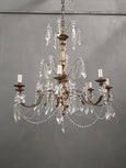 #8621-CCGG - Crystal Chandelier