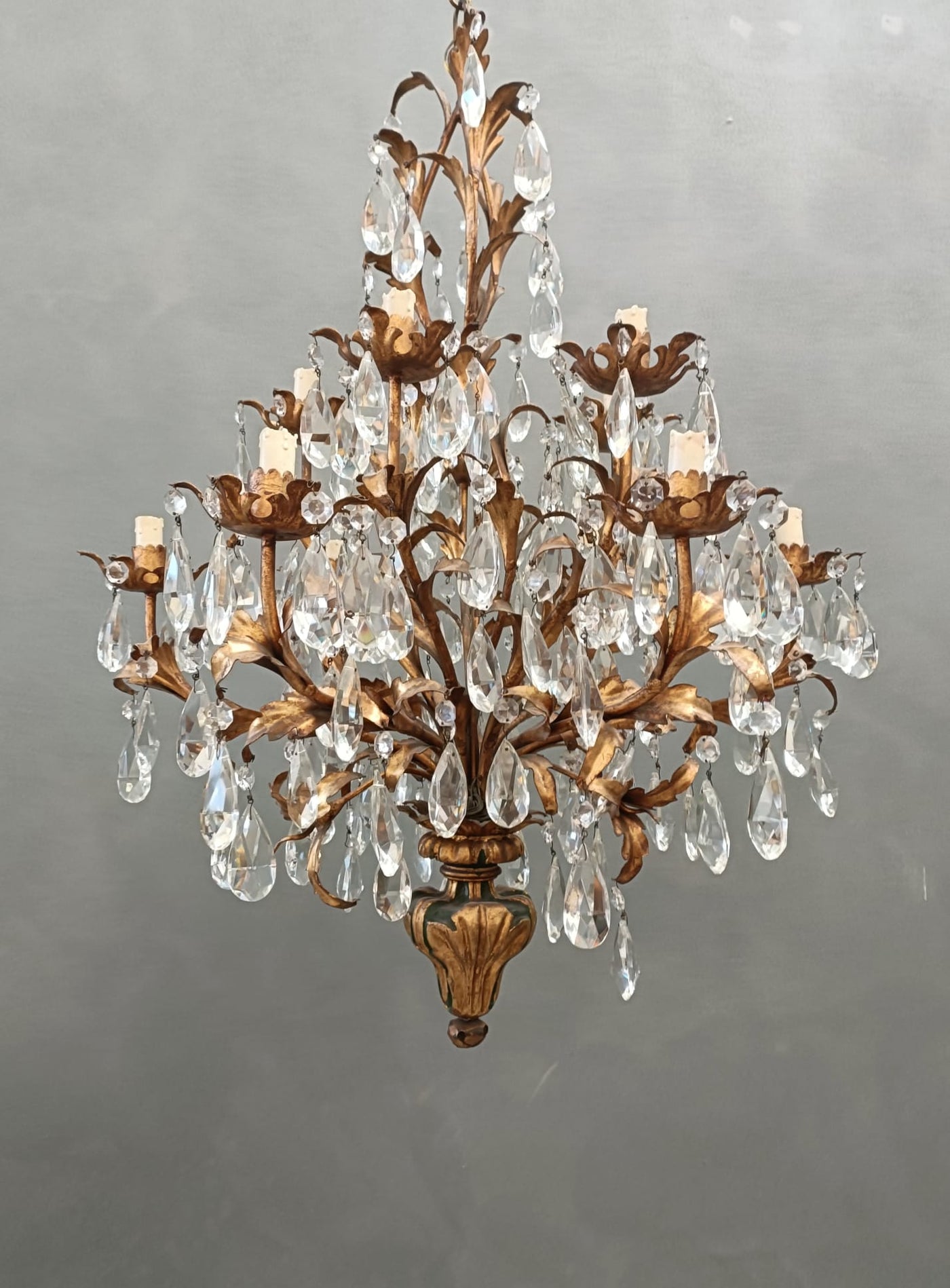 #8629-RIGG - Crystal Chandelier