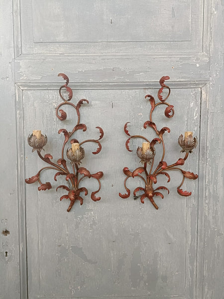 #8630-PUGG - Pair of Sconces