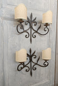 #8631-PGGG - Pair of Sconces
