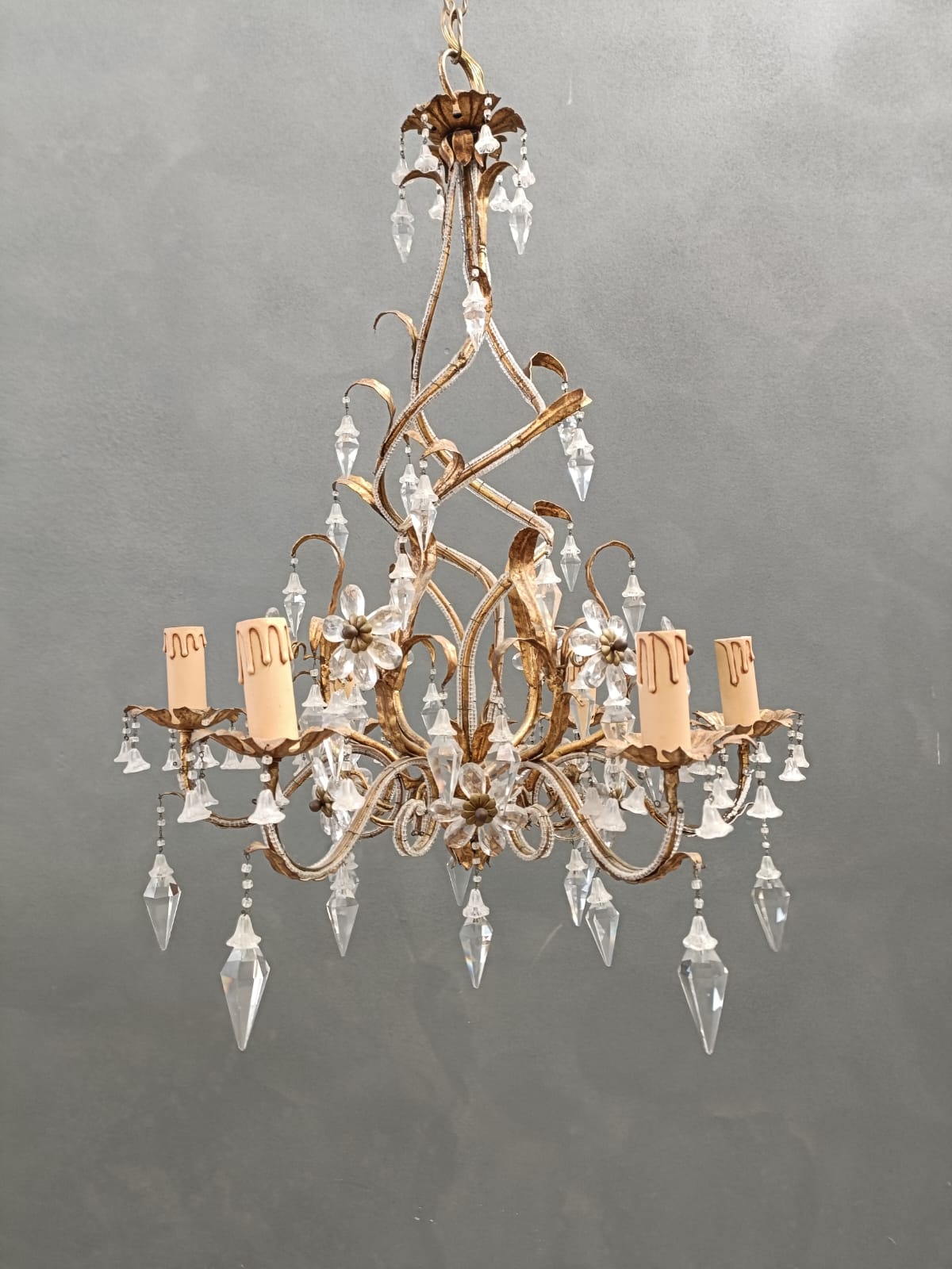 #8633-UAGG - Crytal Chandelier