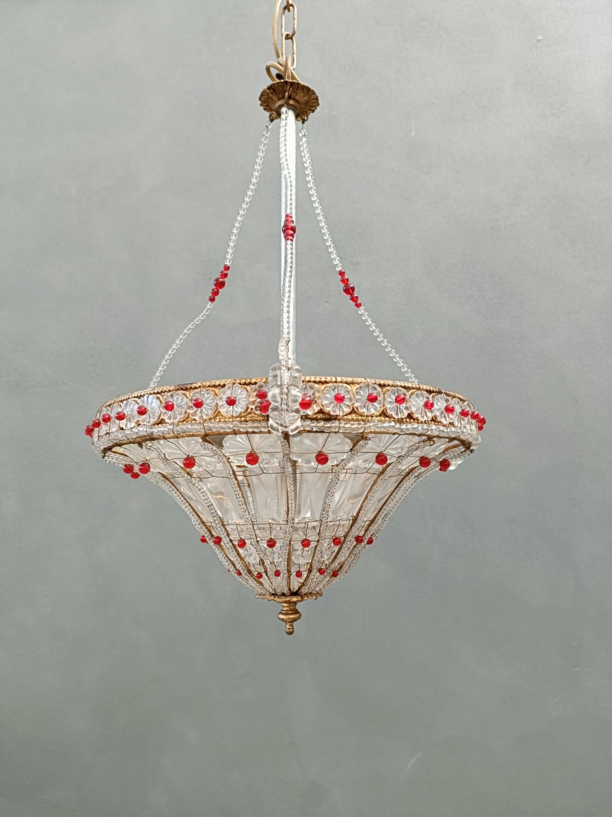 #8637-UAGG - Crystal Chandelier