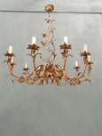 #8638-RAGG - Iron Chandelier