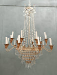 #8639-PGCGG - 19th C. Crystal Chandelier