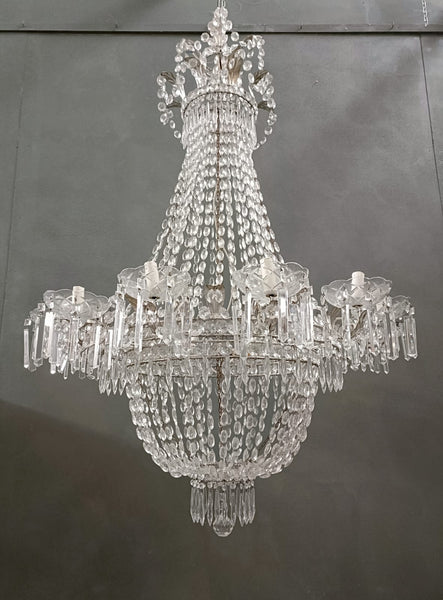 #8640-PGCGG - Crystal Chandelier