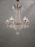 #8648-PIGG - Crystal Chandelier