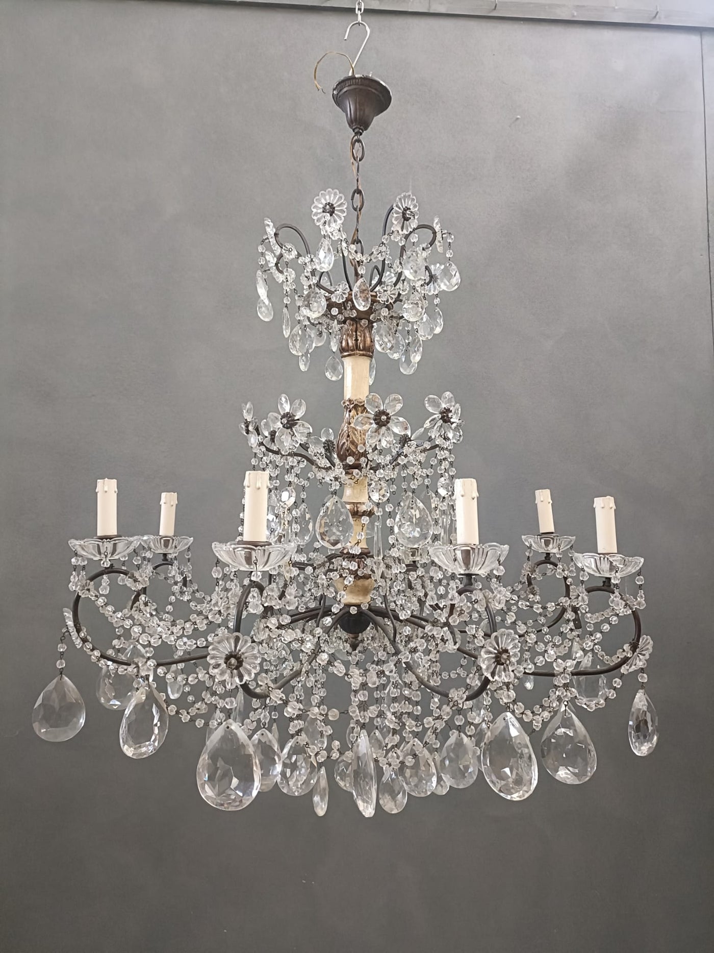 #8664-ACGG - Crystal Chandelier