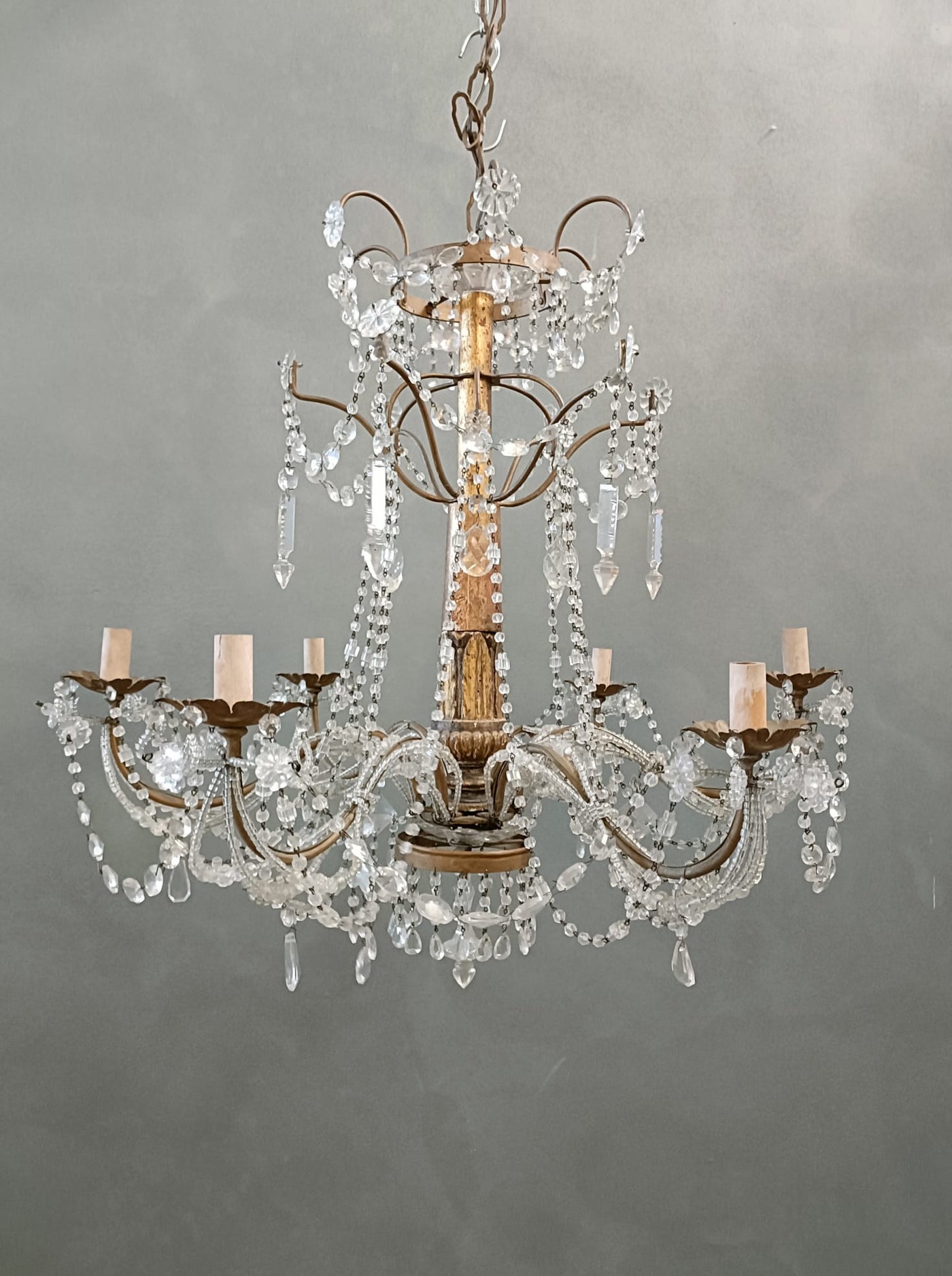 #8668-ACGG - Crystal Chandelier