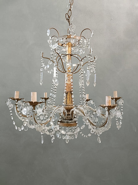 #8668-ACGG - Crystal Chandelier