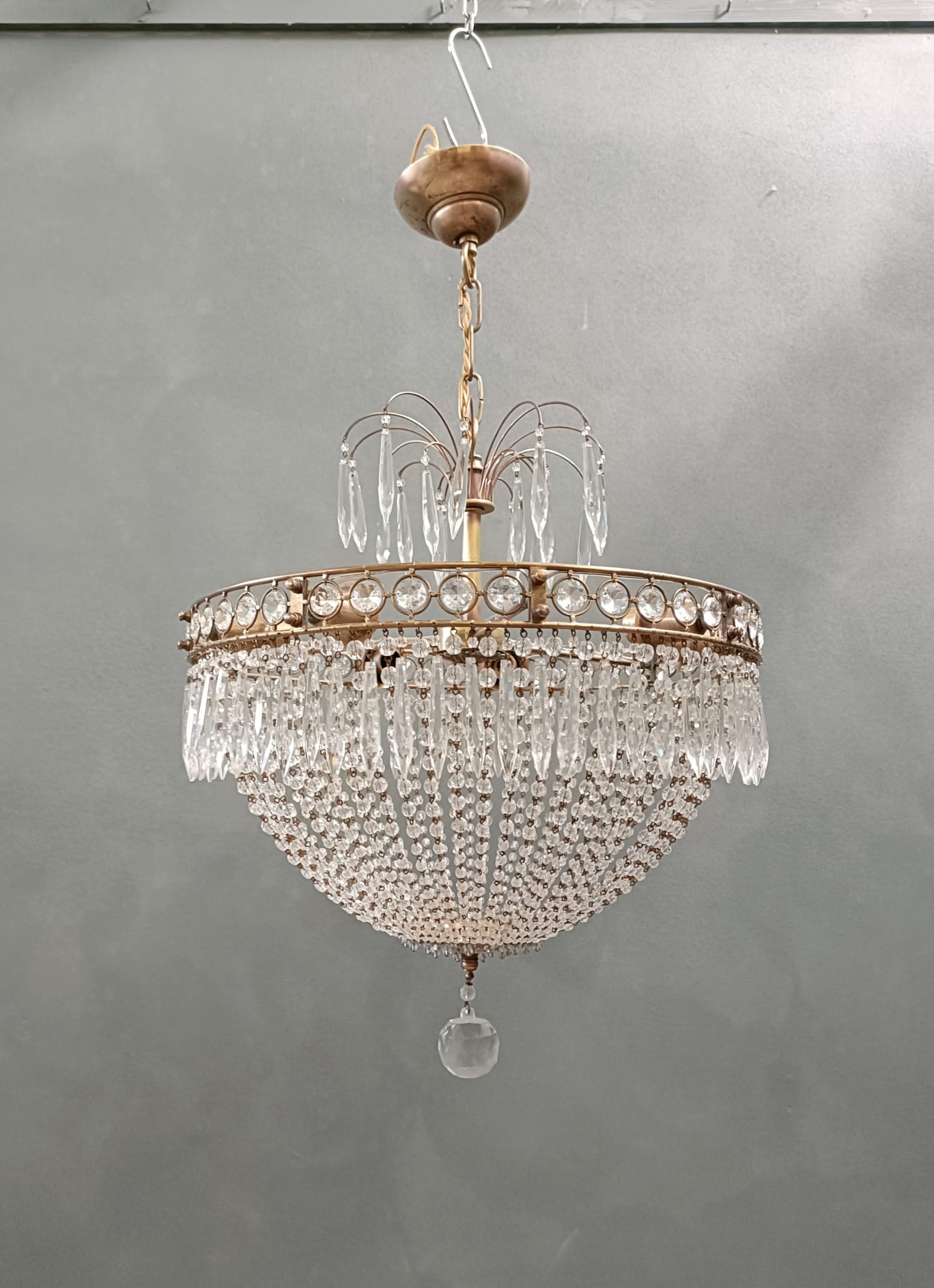 #8672-UCGG - Crystal Chandelier