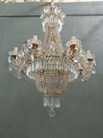 #8674-PGGG - Crystal Chandelier