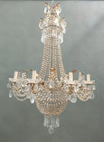 #8674-PGGG - Crystal Chandelier