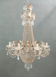#8674-PGGG - Crystal Chandelier