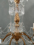 #8677-PPUGG - Pair of Crystal Chandeliers