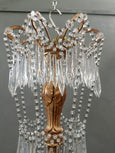 #8677-PPUGG - Pair of Crystal Chandeliers