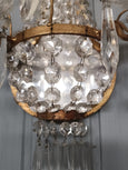 #8686-PNUG - Pair of Crystal Sconces