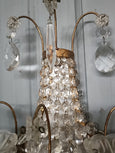 #8686-PNUG - Pair of Crystal Sconces