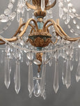 #8691-SUGG - Pair of Crystal Chandeliers