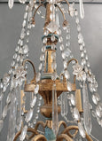 #8691-SUGG - Pair of Crystal Chandeliers