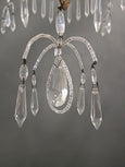 #8691-SUGG - Pair of Crystal Chandeliers