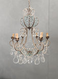 #8692-RUGG - Crystal Chandelier