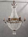 #8694-AGGG - Crystal Chandelier