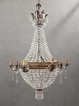 #8694-AGGG - Crystal Chandelier