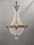 #8694-AGGG - Crystal Chandelier