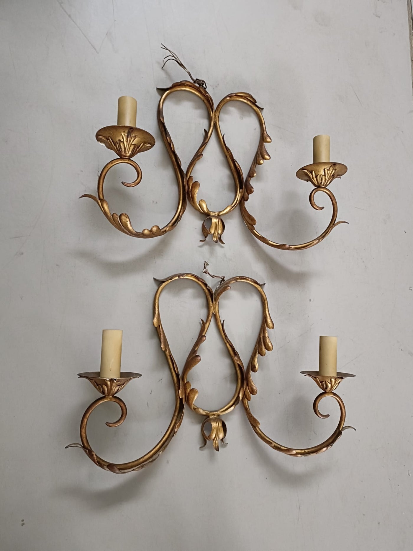 #8695-PPUG - Pair of Sconces