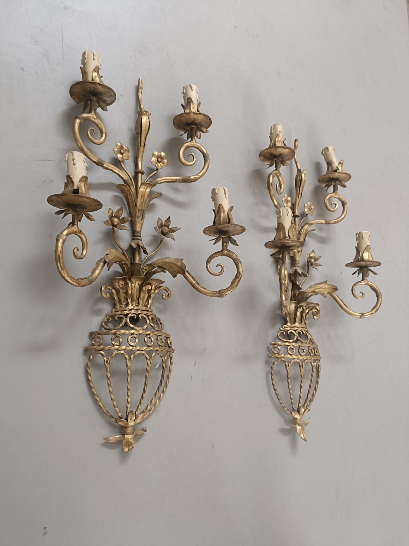 #8696-RUGG - Pair of Sconces