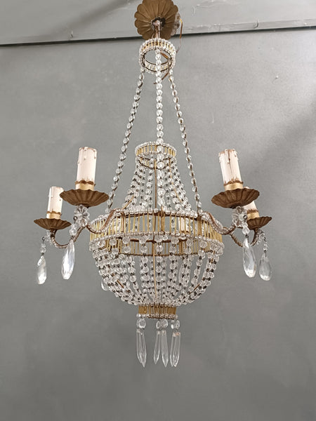 #8699-UUGG - Crystal Chandelier