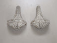 #8700-UUGG - Pair of Crystal Sconces