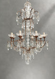 #8705-UAGG - Crystal Chandelier
