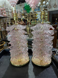 #8800-UUNH - Pair of Murano Lamps