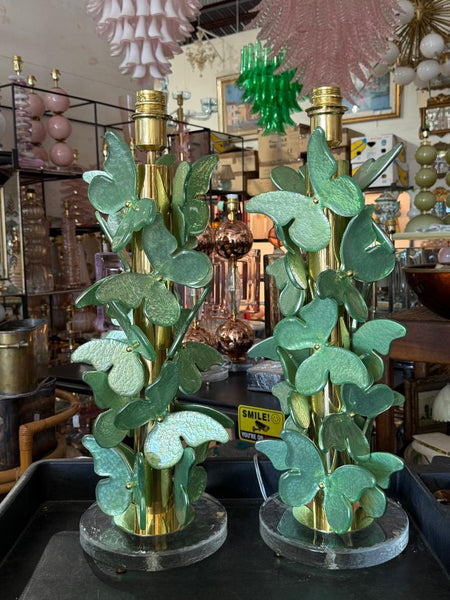 #8817-UHNH - Pair of Murano Lamps