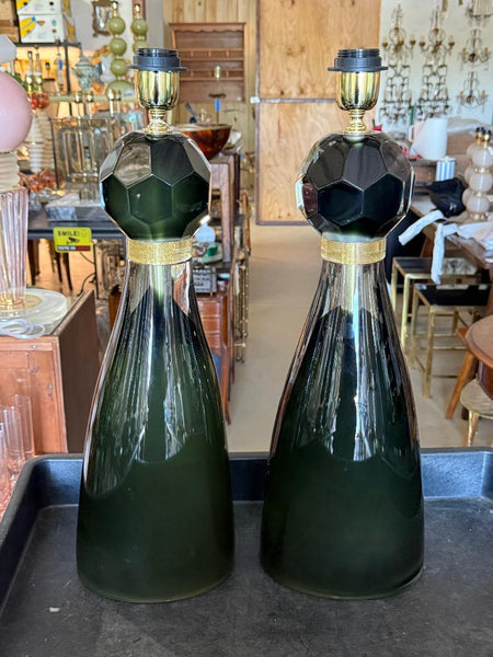 #8857-UCNH - Pair of Murano Lamps
