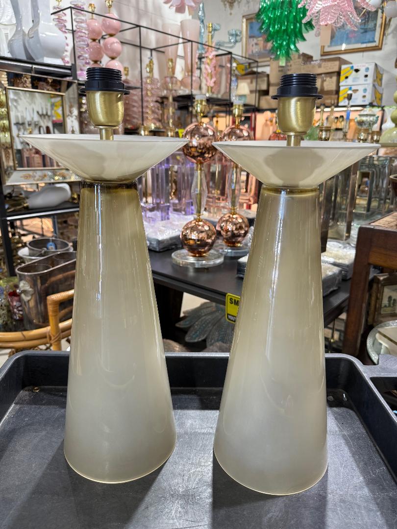 #8871-UCNH - Pair of Murano Lamps
