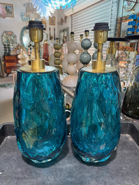 #8936-UHNH - Pair of Murano Lamps