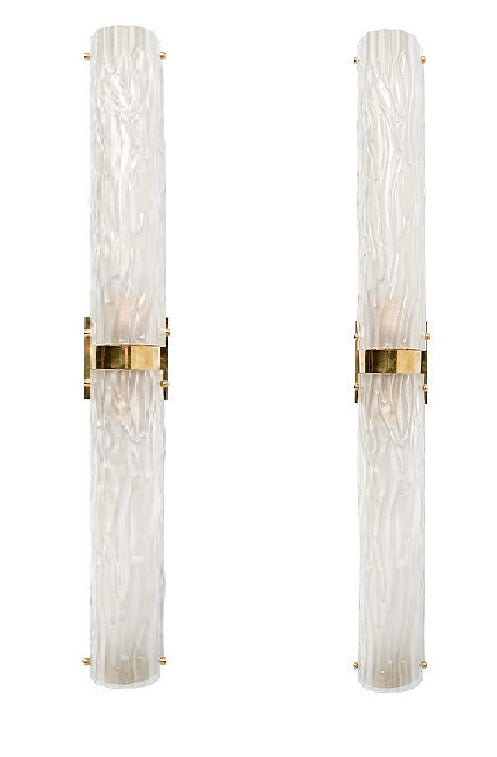 #5043-UCGG - Pair of Murano Glass Sconces