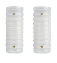 #5065-PSAG - Pair of Murano Glass Sconces (Choice of Color)