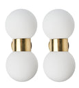 #5190-PSAG - Pair of Murano Sconces