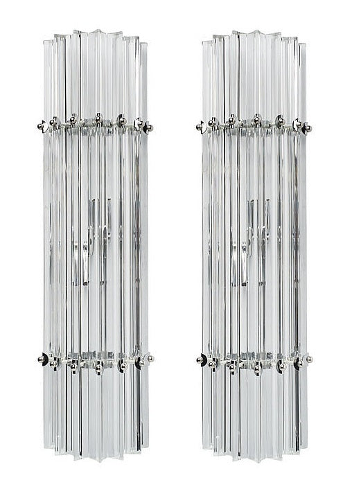 #5667-PSAG - Pair of Murano Sconces