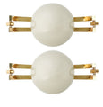 #5680-PAGG - Pair of Murano Sconces (Available in White or Gray)
