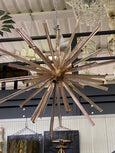 #6359-AGGG - Murano Chandelier (2 Color Options)