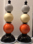 #6902-UCGG - Pair of Murano Lamps (Choice of Color)