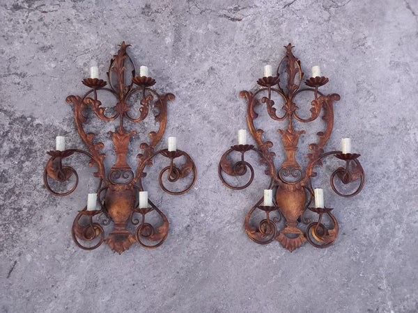 #7005-PUGG - Pair of Sconces