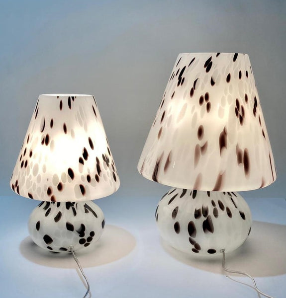 #7053-PIGG - Pair of Murano Lamps (2 Sizes Available)